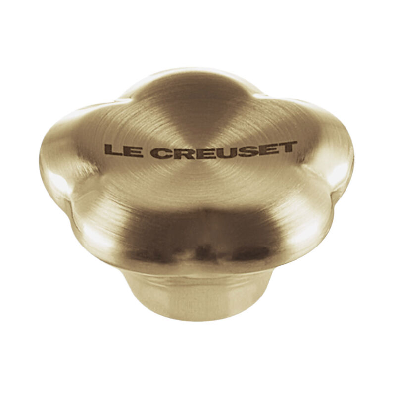 Le Creuset Flower Knob 4.5cm - Light Gold image number 0
